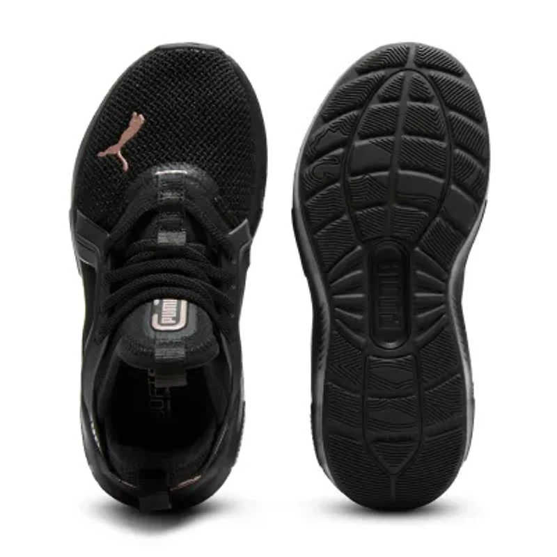 PUMA Soft Enzo 5 Little Kid Girls Running Shoes