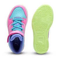 PUMA Rebound Layup Rcl Little Kid Girls Basketball Shoes