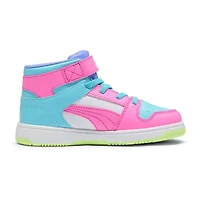 PUMA Rebound Layup Rcl Little Kid Girls Basketball Shoes