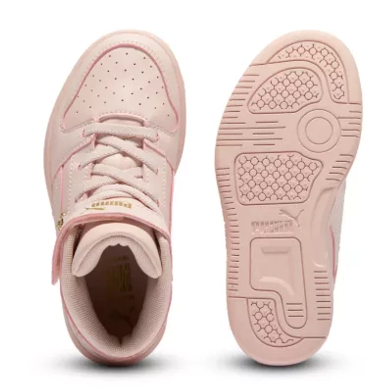 PUMA Rebound Layup Rcl Valentine Little Kid Girls Basketball Shoes