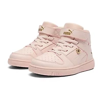 PUMA Rebound Layup Rcl Valentine Little Kid Girls Basketball Shoes