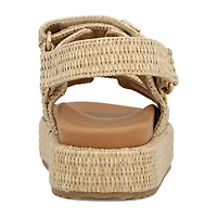 Mia Girl Ryann Womens Adjustable Strap Footbed Sandals