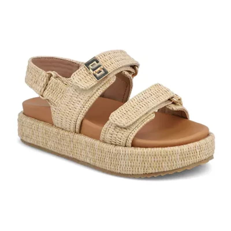 Mia Girl Ryann Womens Adjustable Strap Footbed Sandals