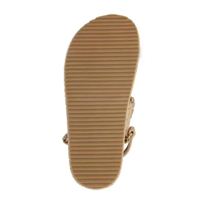 Mia Girl Ryann Womens Adjustable Strap Footbed Sandals