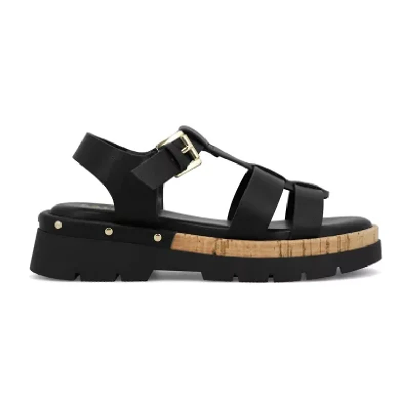 Mia Girl Seela Womens Ankle Strap Footbed Sandals