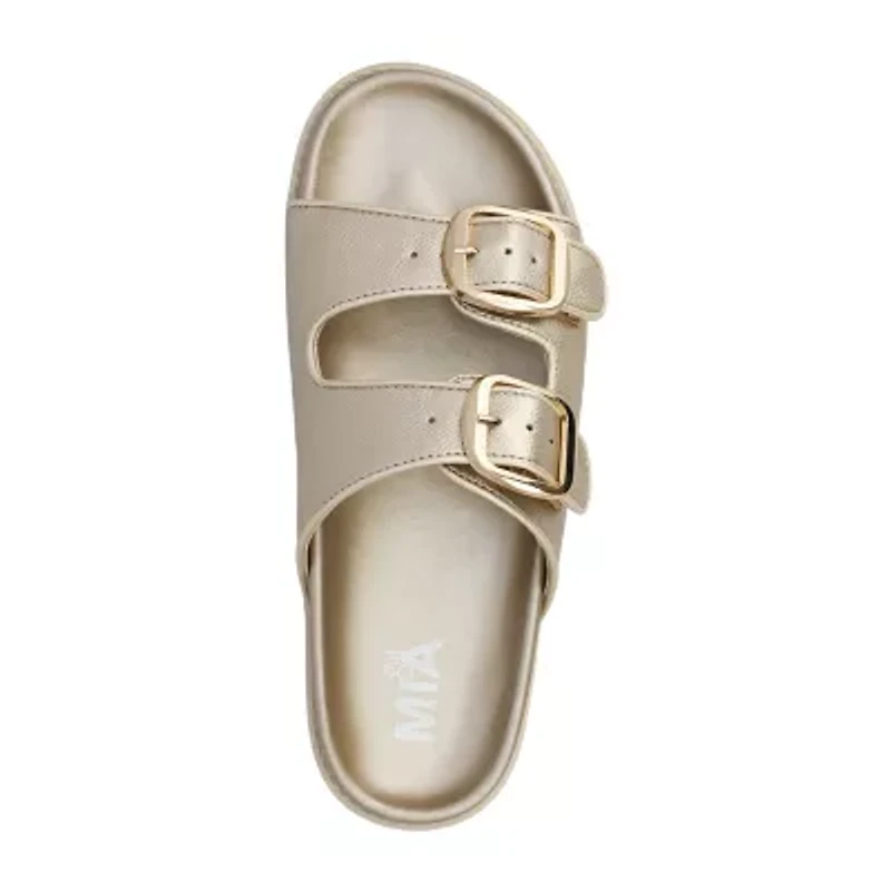 Mia Girl Womens Parie Slide Sandals