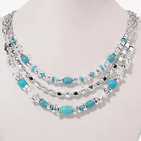 Bijoux Bar Womens 20 Inch Strand Necklace