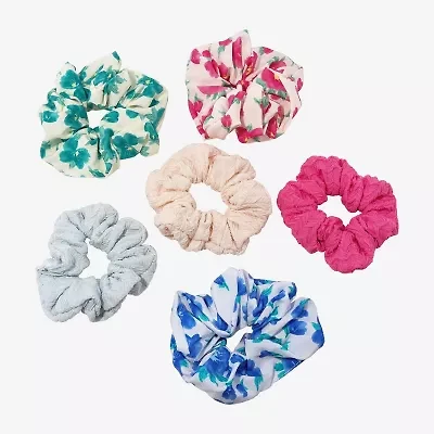 Bijoux Bar 6-pc. Floral Hair Ties
