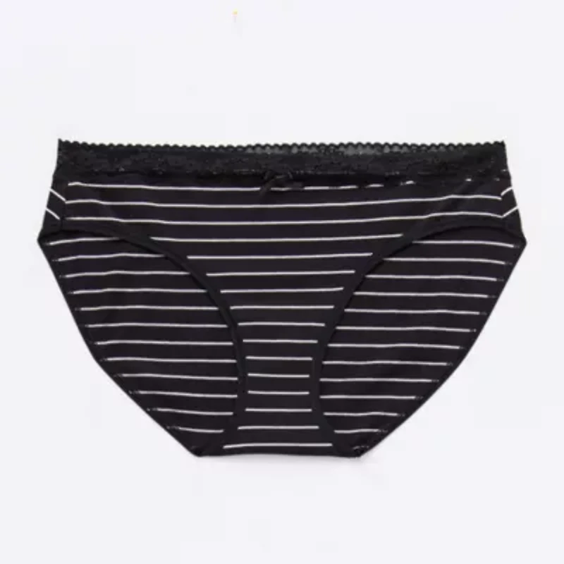 Ambrielle Cotton Bikini Panty