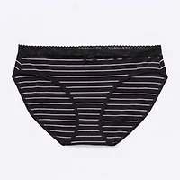 Ambrielle Cotton Bikini Panty