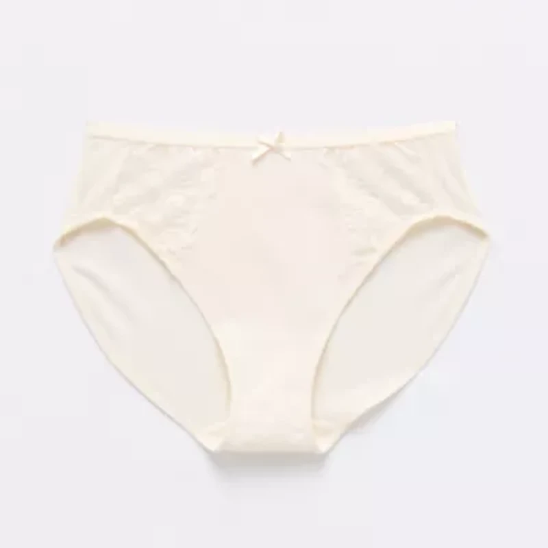 Ambrielle Tulip Lace Womens High Cut Panty