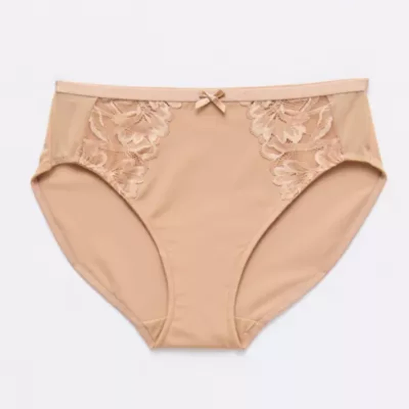 Ambrielle Tulip Lace Womens High Cut Panty