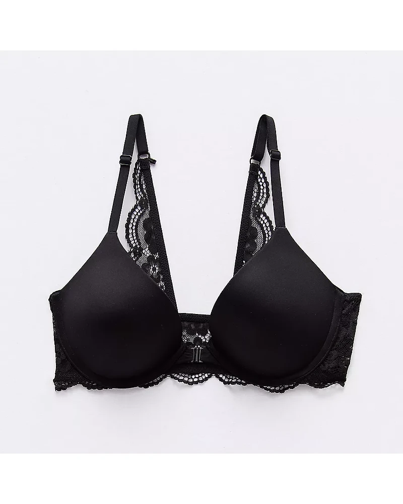 Arizona Body Cloud Kissed Front Close Push Up Demi Bra