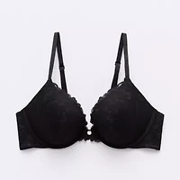 Ambrielle Tulip Lace Push Up Bra
