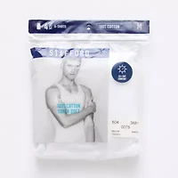 Stafford Ultra Soft Mens Sleeveless 4 Pack Tank