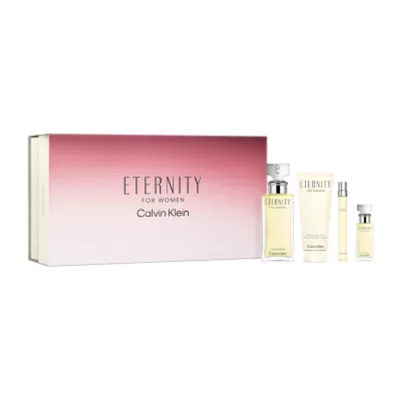 Calvin Klein Eternity For Women Eau De Parfum 4-Pc Gift Set ($205 Value)