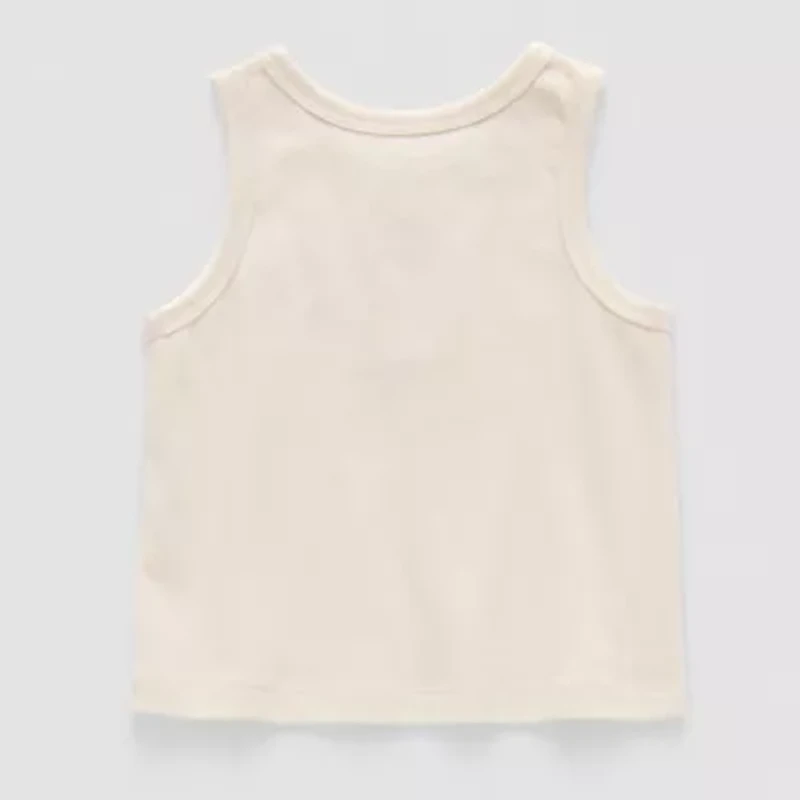 Okie Dokie Baby Boys Henley Neck Sleeveless Tank Top
