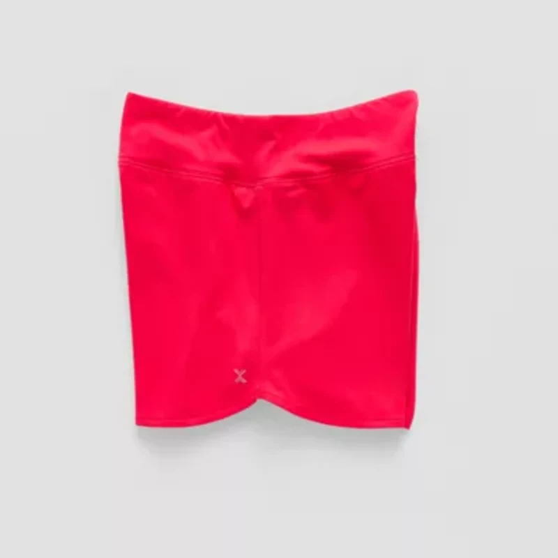 Xersion Little & Big Kid Girls Stretch Fabric Mid Rise Pull-On Short