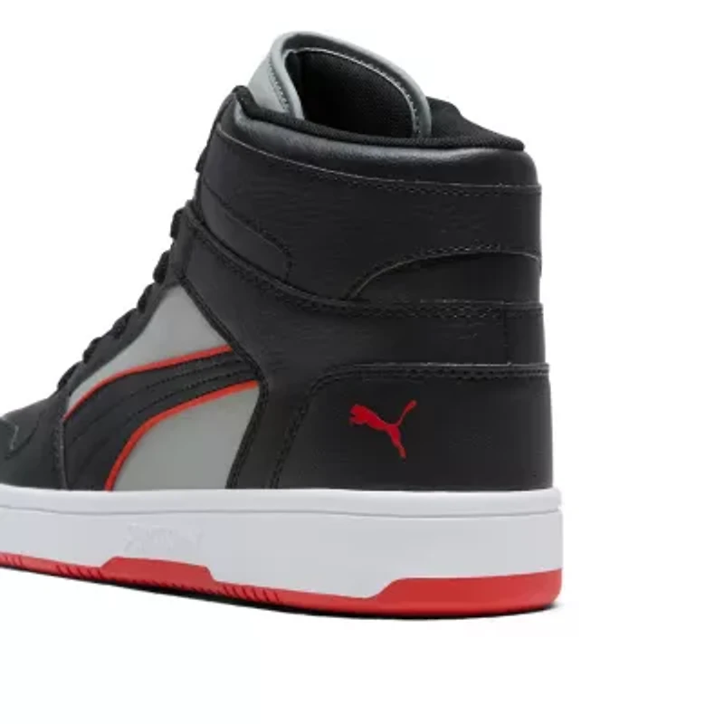 PUMA Rebound Layup Piping Mens Basketball Shoes