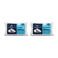 Serta PerfectSleeper Stays Fluffy Medium Support Pillow