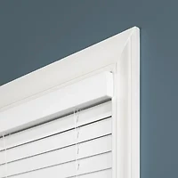 Cut-to-Width 2" Cordless Faux-Wood Blinds