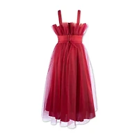 Speechless Big Kid Girls Embellished Sleeveless Midi Party Dress