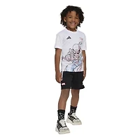 adidas x Disney Toddler & Little Boys 2-pc. Spiderman Short Set