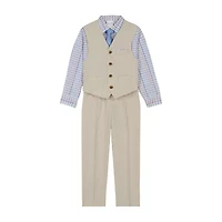 Van Heusen Little & Big Kid Boys 4-pc. Suit Set