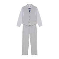 Van Heusen Little & Big Kid Boys 4-pc. Suit Set