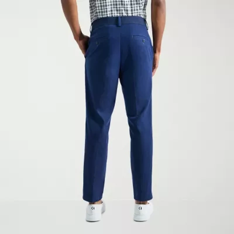 Haggar Comfort Luxe Mens Straight Fit Flat Front Pant