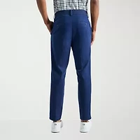 Haggar Comfort Luxe Mens Straight Fit Flat Front Pant