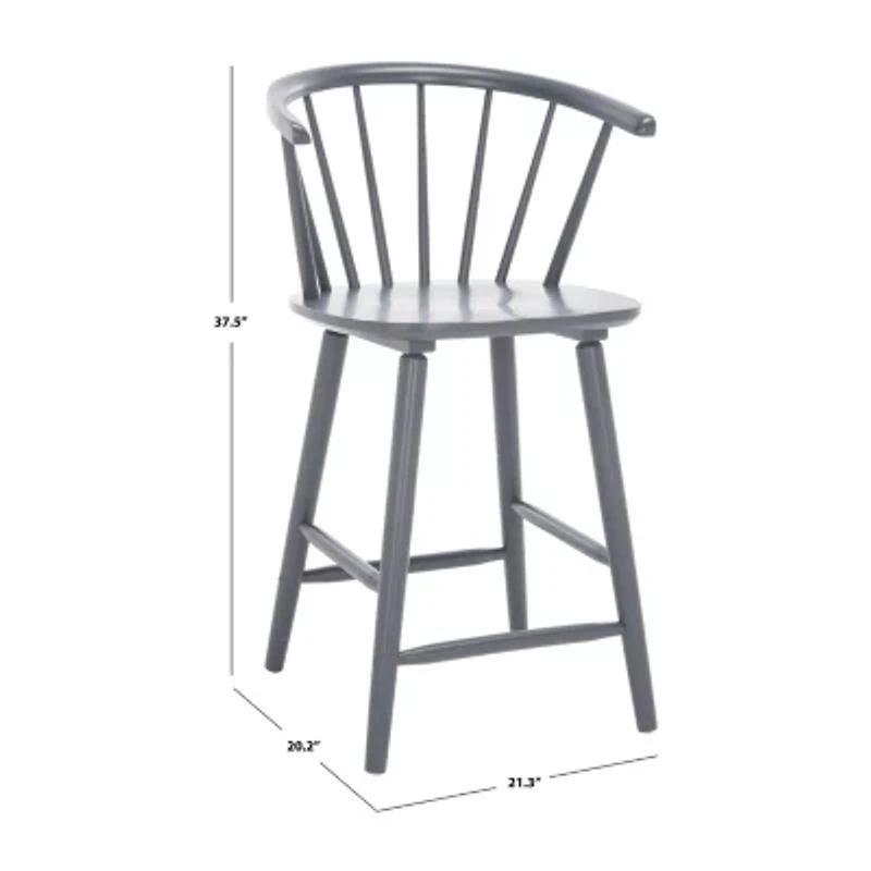 Safavieh Blanchard 2-pc. Counter Height Bar Stool