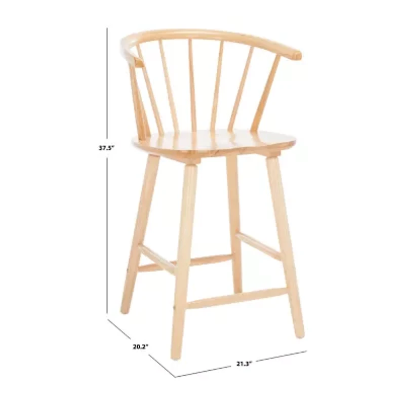 Safavieh Blanchard 2-pc. Counter Height Bar Stool