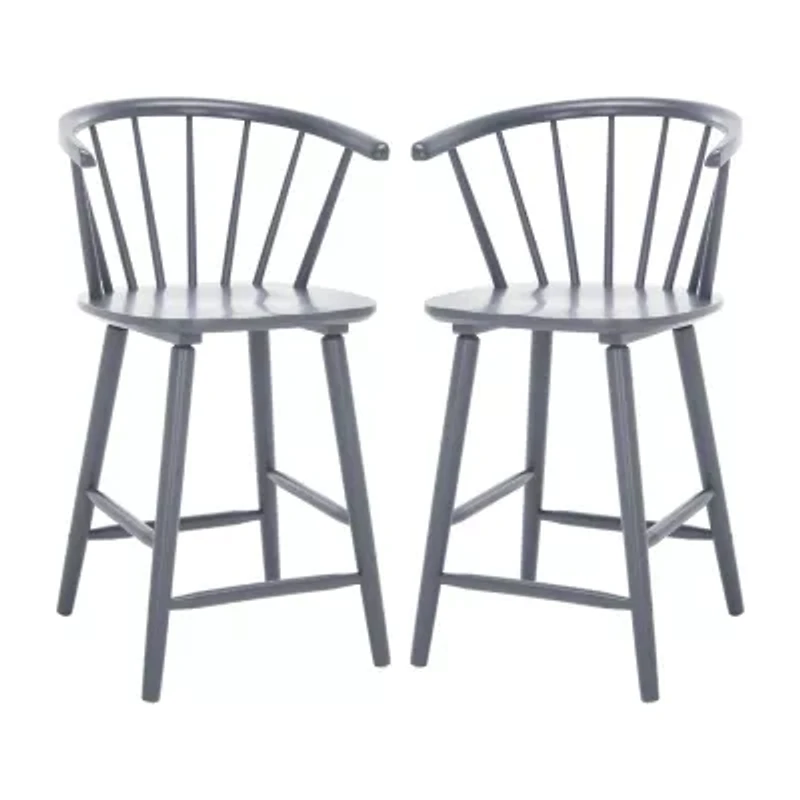 Safavieh Blanchard 2-pc. Counter Height Bar Stool