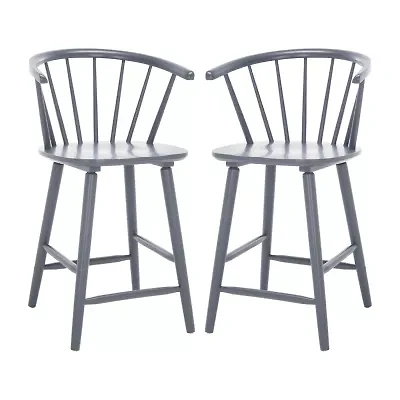 Safavieh Blanchard 2-pc. Counter Height Bar Stool