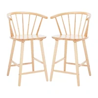 Safavieh Blanchard 2-pc. Counter Height Bar Stool