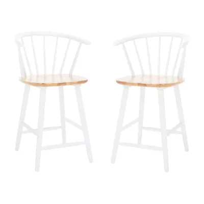 Safavieh Blanchard 2-pc. Counter Height Bar Stool