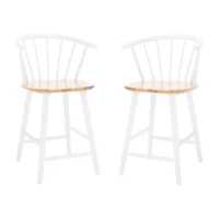 Safavieh Blanchard 2-pc. Counter Height Bar Stool