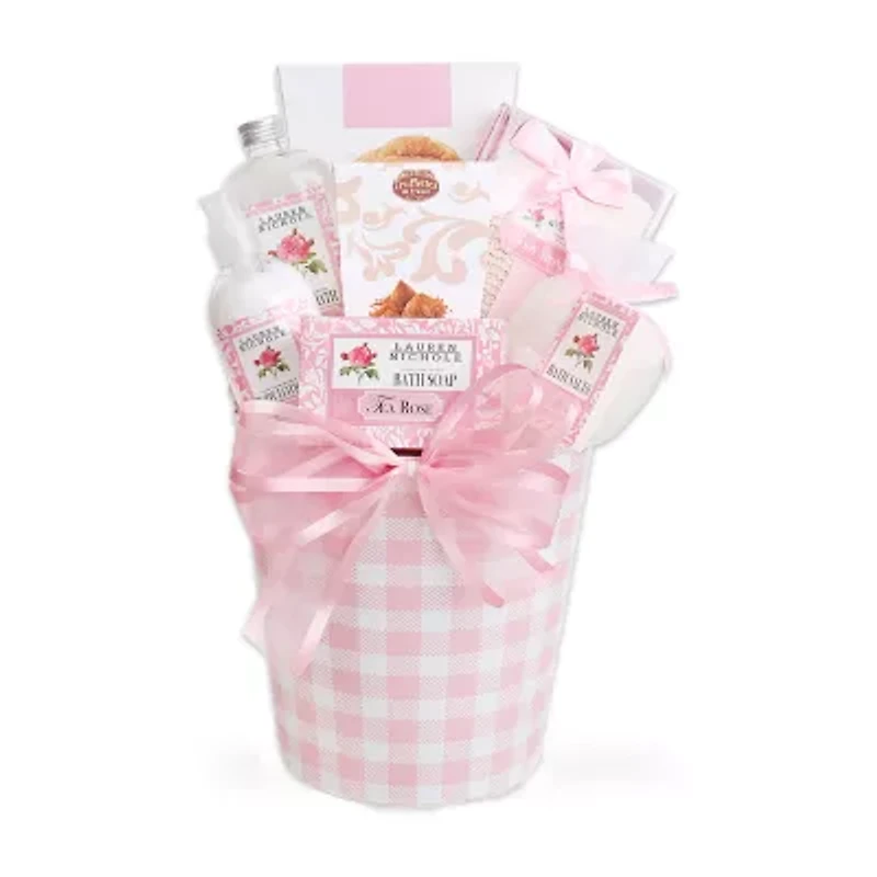 Alder Creek Rose Spa & French Truffles Gift Food Set