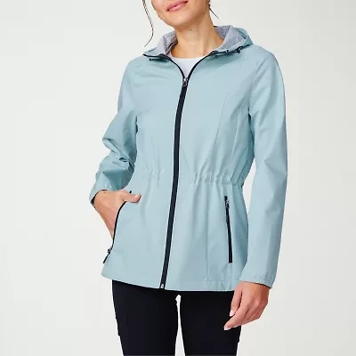 Free Country Womens Water Resistant Lightweight Raincoat