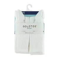 Gold Toe Sport Cushion Womens 6 Pair Crew Socks