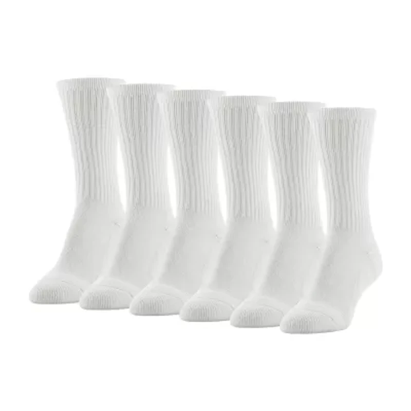 Gold Toe Sport Cushion Womens 6 Pair Crew Socks