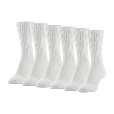 Gold Toe Sport Cushion Womens 6 Pair Crew Socks