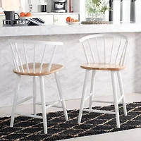 Safavieh Blanchard 2-pc. Counter Height Bar Stool
