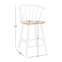 Safavieh Blanchard 2-pc. Counter Height Bar Stool