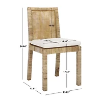 Tojo 2-pc. Dining Chair
