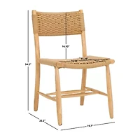 Safavieh Hylos 2-pc. Dining Chair