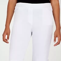 Alfred Dunner Classics Womens 14" Mid Rise Stretch Fabric Bermuda Short