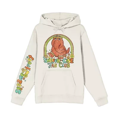 Womens Long Sleeve Sesame Street Fleece Hoodie