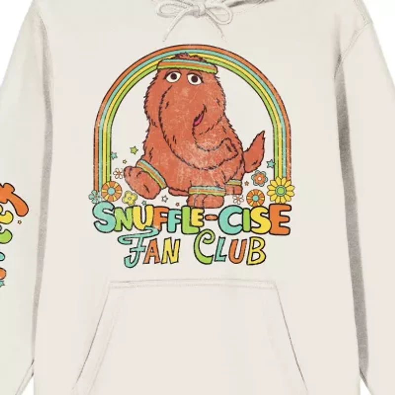 Womens Long Sleeve Sesame Street Fleece Hoodie